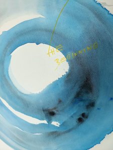 gabriela holcer painting - The beginning of 6 (1)