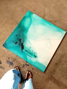 gabriela holcer painting - Veil 3 (1)